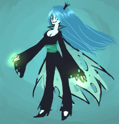 Size: 685x715 | Tagged: safe, artist:php9, character:queen chrysalis, crown, female, humanized, solo