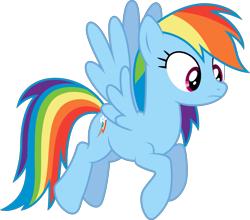 Size: 953x839 | Tagged: safe, artist:powerpuncher, character:rainbow dash, species:pegasus, species:pony, episode:keep calm and flutter on, g4, my little pony: friendship is magic, female, mare, simple background, solo, transparent background, vector