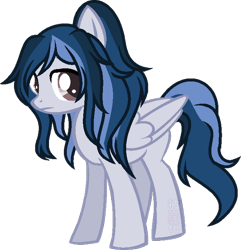 Size: 600x622 | Tagged: safe, artist:liviapony-bases, artist:space-higanbana, oc, oc:snow rabbit, species:pegasus, species:pony, male, show accurate, simple background, solo, stallion, transparent background