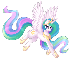 Size: 6000x5000 | Tagged: safe, artist:lavenderheartsmlp, character:princess celestia, species:alicorn, species:pony, absurd resolution, cute, cutelestia, female, heart eyes, mare, simple background, solo, spread wings, transparent background, wingding eyes, wings