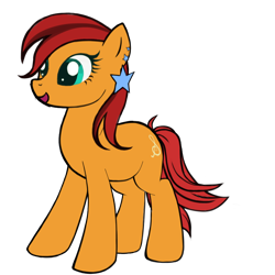 Size: 1024x1024 | Tagged: safe, artist:titus16s, oc, oc only, oc:adagio melody, species:earth pony, species:pony, ear piercing, earring, jewelry, piercing, simple background, transparent background
