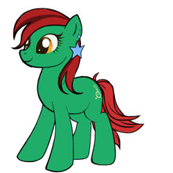 Size: 1024x1024 | Tagged: safe, artist:titus16s, oc, oc only, oc:strings melody, species:earth pony, species:pony, ear piercing, earring, jewelry, piercing, simple background, transparent background