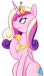 Size: 637x1096 | Tagged: safe, artist:wild-thunder06, character:princess cadance, species:alicorn, species:pony, cute, cutedance, female, simple background, solo, transparent background