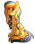 Size: 1545x1912 | Tagged: safe, artist:gicme, oc, oc only, species:earth pony, species:pony, nation ponies, g4, braid, chest fluff, colored pupils, cute, female, mare, ocbetes, ponified, simple background, sitting, smiling, three quarter view, transparent background, ukraine