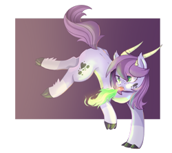 Size: 2597x2309 | Tagged: safe, artist:kraytt-05, oc, oc only, oc:curious violet, parent:rarity, parent:spike, parents:sparity, species:dracony, g4, claw hooves, fangs, female, fire, fire breath, freckles, hybrid, interspecies offspring, offspring, simple background, solo, transparent background