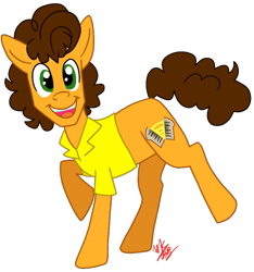 Size: 781x833 | Tagged: safe, artist:hufflepuffrave, character:cheese sandwich, species:earth pony, species:pony, g4, male, simple background, solo, transparent background