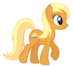Size: 6240x5679 | Tagged: safe, artist:solusjbj, character:apple cobbler, absurd resolution, apple family member, simple background, solo, transparent, transparent background, vector