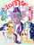 Size: 1668x2224 | Tagged: safe, artist:batipin, character:applejack, character:fluttershy, character:pinkie pie, character:princess celestia, character:princess luna, character:rainbow dash, character:rarity, character:spike, character:twilight sparkle, character:twilight sparkle (alicorn), species:alicorn, species:dragon, species:pegasus, species:pony, species:unicorn, g4, eyes closed, happy birthday mlp:fim, mane seven, mane six, mlp fim's tenth anniversary, open mouth, royal sisters, sisters, winged spike