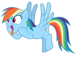 Size: 2302x1746 | Tagged: safe, artist:masterrottweiler, character:rainbow dash, episode:the super speedy cider squeezy 6000, g4, my little pony: friendship is magic, female, simple background, solo, transparent background, vector
