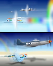 Size: 1300x1600 | Tagged: safe, artist:gonein10seconds, character:rainbow dash, aircraft, airplane dash, f-22 raptor, fighter, jet, jet fighter, p-51 mustang, plane