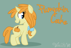 Size: 2248x1520 | Tagged: safe, artist:toodles3702, character:pumpkin cake, species:pony, species:unicorn, female, filly, older, solo