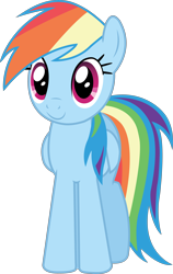 Size: 3000x4741 | Tagged: safe, artist:chubble-munch, character:rainbow dash, absurd resolution, female, simple background, solo, transparent background, vector