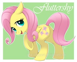Size: 800x640 | Tagged: safe, artist:nyaasu, character:fluttershy, cute, female, flutterbutt, plot, shyabetes, solo
