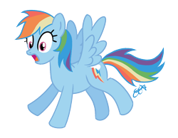 Size: 900x700 | Tagged: safe, artist:oemilythepenguino, character:rainbow dash, female, solo