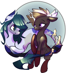 Size: 824x873 | Tagged: dead source, safe, artist:juvialle, oc, oc only, species:deer, candle, merpony, simple background, transparent background, wax