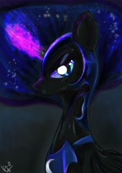Size: 2480x3508 | Tagged: safe, artist:noideasfornicknames, character:nightmare moon, character:princess luna, high res