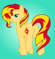 Size: 6000x6444 | Tagged: safe, artist:a-jewel-of-rarity, character:sunset shimmer, species:pony, species:unicorn, absurd resolution, bunset shimmer, looking at you, plot, trace, vector trace, walking