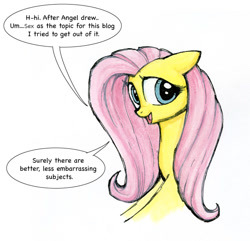 Size: 663x638 | Tagged: safe, artist:halfsparkle, character:fluttershy, female, solo