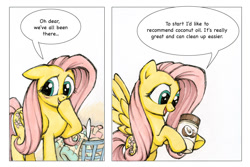 Size: 951x636 | Tagged: safe, artist:halfsparkle, character:angel bunny, character:fluttershy