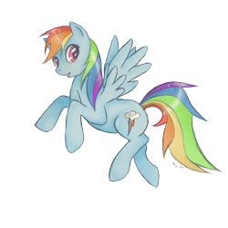 Size: 1024x1024 | Tagged: safe, artist:pony-untastic, character:rainbow dash, female, simple background, solo, transparent background