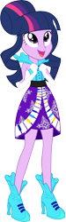 Size: 3436x11511 | Tagged: dead source, safe, artist:birdalliance, character:twilight sparkle, episode:friendship through the ages, g4, my little pony: equestria girls, my little pony:equestria girls, absurd resolution, alternate hairstyle, female, simple background, solo, transparent background, vector