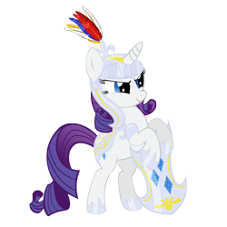 Size: 3000x3000 | Tagged: safe, artist:azure-vortex, character:rarity, armor, armorarity, female, glare, high res, leaning, shield, simple background, smiling, solo, transparent background, vector