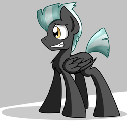 Size: 1830x1756 | Tagged: safe, artist:tehshockwave, character:thunderlane, species:pegasus, species:pony, cute, male, nervous, smiling, solo, stallion, thunderbetes