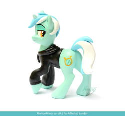 Size: 900x836 | Tagged: safe, artist:merionminor, character:lyra heartstrings, fanfic:background pony, clay, clothing, craft, dig the swell hoodie, hoodie, irl, photo, resin, sculpey, sculpture, solo