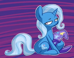 Size: 1669x1328 | Tagged: safe, artist:cobracookies, character:trixie, species:pony, species:unicorn, female, mare, solo
