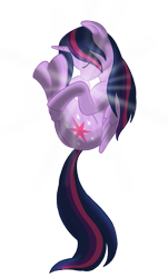 Size: 1161x1920 | Tagged: safe, artist:nebulastar985, character:twilight sparkle, character:twilight sparkle (alicorn), species:alicorn, species:pony, ball, curled up, female, fetal position, mare, simple background, solo, transparent background, twiball
