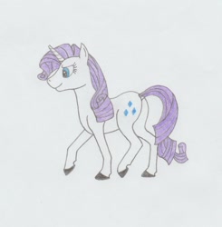Size: 972x992 | Tagged: safe, artist:agentappleblanket, character:rarity, species:pony, species:unicorn, dock, female, pencil drawing, plot, solo, traditional art