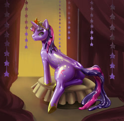 Size: 1181x1146 | Tagged: safe, artist:trunchbull, character:twilight sparkle, character:twilight sparkle (alicorn), species:alicorn, species:pony, female, latex, rubber, solo