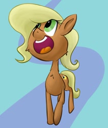 Size: 822x971 | Tagged: safe, artist:lyricjam, oc, oc only, oc:bumble lily, species:pony, cute, female, mare, solo, style emulation