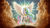 Size: 1920x1080 | Tagged: safe, artist:br0ny, character:princess celestia, species:alicorn, species:pony, g4, backlighting, beautiful, cloud, cloudy, columbia pictures, crepuscular rays, featured on derpibooru, female, halo, lidded eyes, majestic, mare, parody, photoshop, praise the sun, rearing, smiling, solo, spread wings, sun, tristar, wallpaper, wings