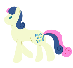 Size: 850x800 | Tagged: safe, artist:anxiousshadowpetals, character:bon bon, character:sweetie drops, female, solo