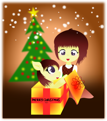 Size: 5000x5645 | Tagged: safe, artist:lunabubble-ede96, oc, oc only, absurd resolution, christmas, simple background