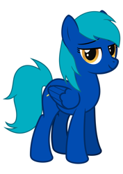 Size: 1045x1474 | Tagged: safe, artist:mythchaser1, oc, oc only, species:pegasus, species:pony, female, mare, simple background, smiling, solo, white background