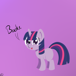 Size: 600x600 | Tagged: safe, artist:terra-aquis, character:twilight sparkle, species:pony, species:unicorn, female, filly, foal, simple background, solo