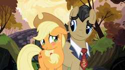 Size: 1024x576 | Tagged: safe, artist:mrerzebra92, character:applejack, character:filthy rich, comic:applejack - life of hell, ship:filthyjack, age difference, female, grimdark series, infidelity, male, shipping, straight, suggestive series