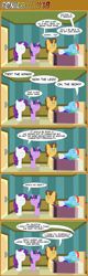 Size: 600x1874 | Tagged: safe, artist:turag, character:doctor horse, character:doctor stable, character:rainbow dash, character:rarity, character:twilight sparkle, comic:ponies!!!, aphasia, comic, doll, implied trixie, jackass, meta, toy