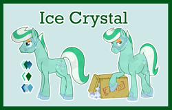 Size: 2899x1852 | Tagged: safe, artist:bakufoon, character:ice crystal, species:crystal pony, species:pony, g1, bridle, candy, ear piercing, earring, eyeshadow, female, food, g1 to g4, generation leap, ice crystal, jewelry, makeup, piercing, solo, tack, unamused
