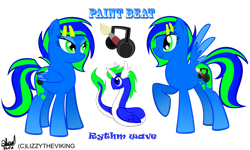 Size: 1600x960 | Tagged: safe, artist:auveiss, oc, oc only, oc:paint beat, oc:rhythm, species:dragon, cutie mark, old design, simple background, transparent background, vector