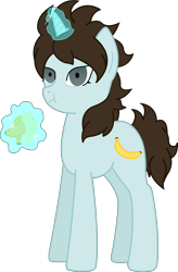 Size: 3040x4630 | Tagged: safe, artist:tokuberry, species:pony, absurd resolution, fudou akio, inazuma eleven, inazuma eleven go, ponified, simple background, solo, transparent background, vector