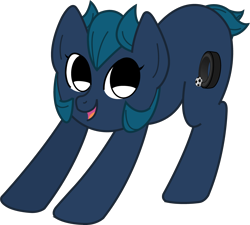 Size: 3841x3462 | Tagged: safe, artist:tokuberry, species:pony, inazuma eleven, ponified, rococo urupa, simple background, solo, transparent background, vector