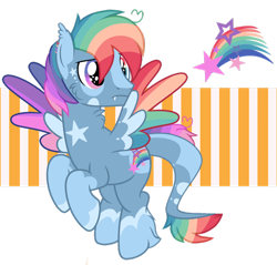 Size: 1024x978 | Tagged: safe, artist:cloiepony, oc, oc only, species:pegasus, species:pony, heart eyes, male, multicolored hair, simple background, solo, stallion, starry eyes, transparent background, wingding eyes