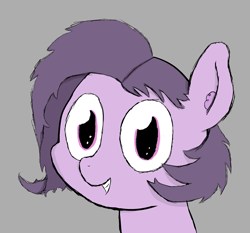 Size: 2419x2253 | Tagged: safe, artist:shobieshy, oc, oc only, oc:bee, species:pegasus, species:pony, cute, ear fluff, female, looking at you, messy mane, simple background, smiling, solo