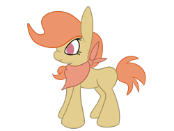 Size: 1600x1200 | Tagged: safe, artist:rafuki, oc, oc only, oc:amber rose, species:earth pony, species:pony, bandana, on side, simple background, solo, transparent background