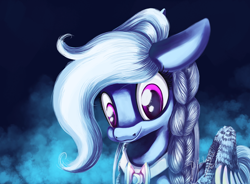 Size: 1024x754 | Tagged: safe, artist:shivannie, oc, oc only, species:pegasus, species:pony, female, mare, smiling, solo