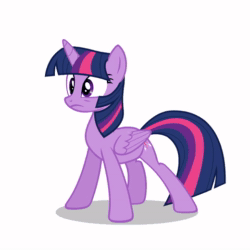 Size: 520x520 | Tagged: safe, artist:megamanhxh, character:twilight sparkle, character:twilight sparkle (alicorn), species:alicorn, species:pony, animated, bleating, female, neigh, solo, sound, webm