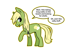 Size: 2039x1447 | Tagged: safe, artist:slightinsanity, oc, oc only, oc:salty shores, species:earth pony, species:pony, earth pony oc, male, raised hoof, simple background, speech, transparent background